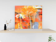 Abstract Autumn, Fall Colors Oil Painting - le d'ARTe