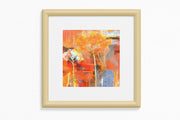 Abstract Autumn, Fall Colors Oil Painting - le d'ARTe