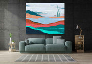 Abstract Landscape | Minimalism Art Painting
