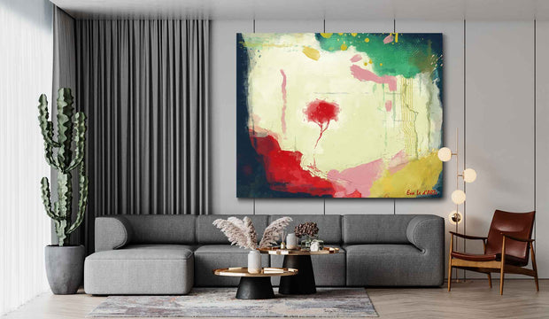 Abstract Tree | Modern Oil Painting | Nature Artwork | le d’ARTe
