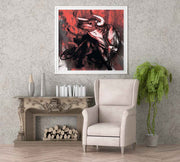 Angry Bull Painting - le d'ARTe