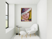 The Blonde Lady | Princess Diana Portrait Oil Painting | le d’ARTe