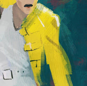 Freddie Mercury Pop Art Painting - le d'ARTe