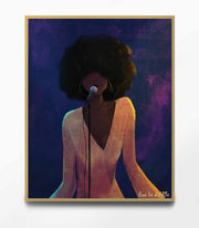 Jazz Singer Portrait Oil Painting | Figurative Art | le d’ARTe