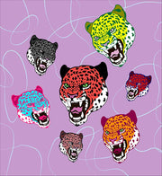 Leopard heads artwork "Wild And Feline" - le d'ARTe