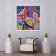 Modern Abstract Wall Art | Oil Painting on Canvas - le d'ARTe