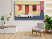 Nostalgia In The Heart of The Street, hand-painted, oil on canvas, wall art, Le d'ARTe
