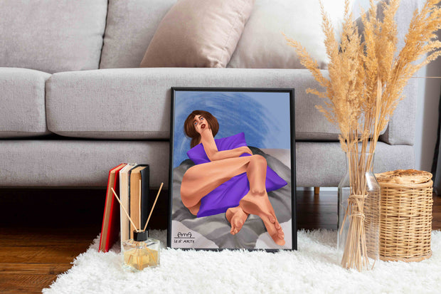  Sexy Nude Woman Oil Painting on Canvas, Figurative Art | Le d’ARTe