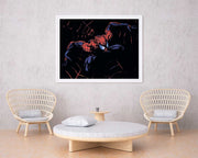 Spider Man Oil Painting - le d'ARTe