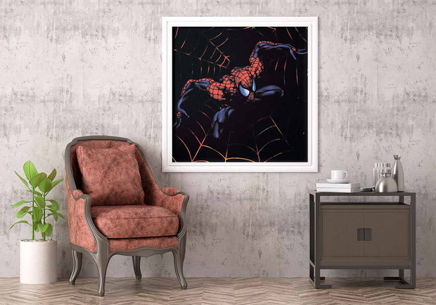 Spider Man Oil Painting - le d'ARTe